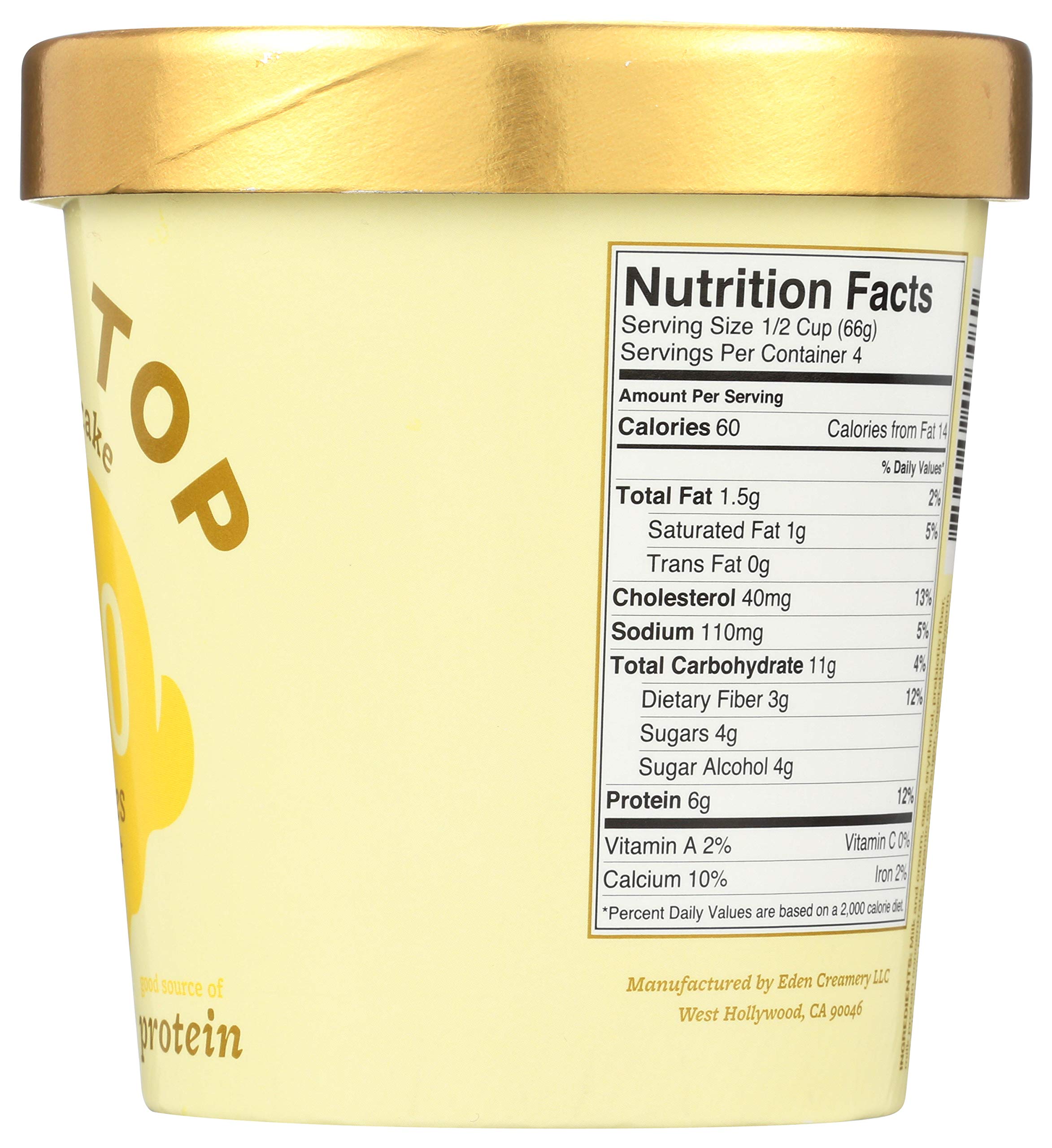 Halo Top, Lemon Cake Ice Cream, 8 oz Buy Online in UAE. Grocery Products in the UAE See