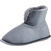 Dearfoams womens Sara Velour BootieSlipper