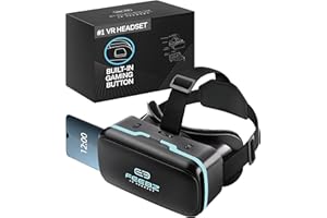 FEEBZ 3D VR Headset for Kids 2.0 - for iPhone & Android Phones | with 3D VR Videos & Apps Links | Virtual Reality Goggles Set for Beginners