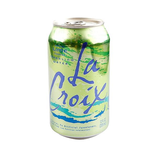 LACROIX SPARKLING WATER, LIME, 12 FL OZ