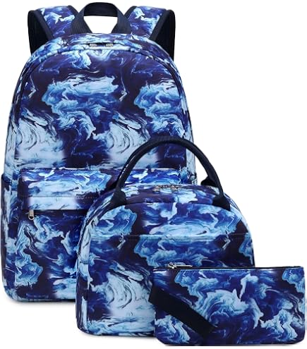 Amazon.com | Wamika Turquoise Tie Dye Backpack Green Blue  display picture 1