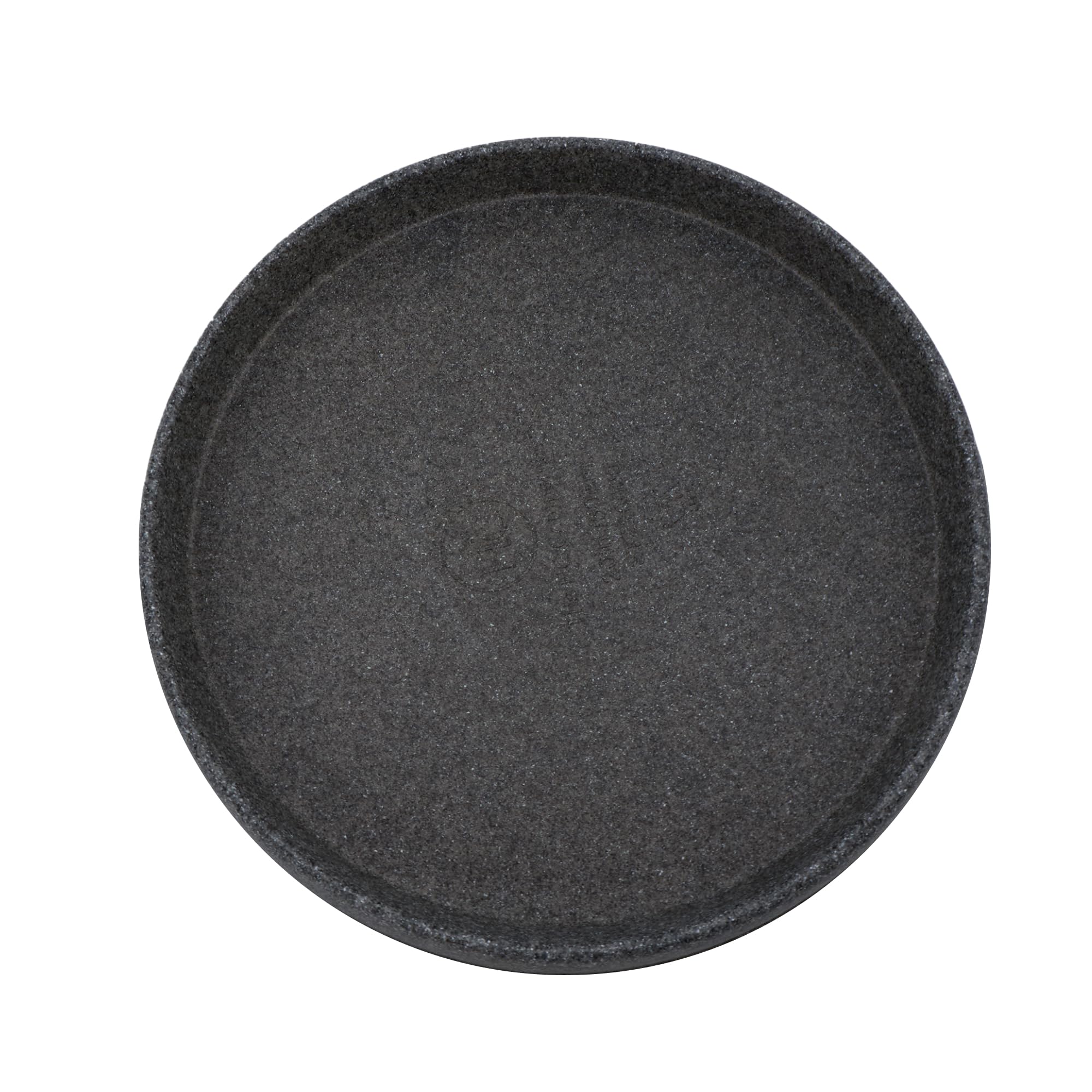 Photo 1 of The HC Companies Terrazzo Flower Pot Saucers - Heavy-Duty Plastic Plant Saucer for Outdoors & Indoors - Plant Pot Trays for Water Drainage - Durable Round Plant Tray (13” Black Granite, Pack of 1)