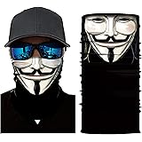 JOEYOUNG Skull Face Mask - UV Protection Neck Gaiter With 3D Design For Outdoor Sports