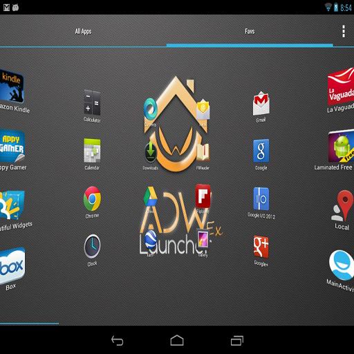 ADW LAUNCHER (The Best Theme App For Android)