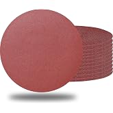 Tonmp 10 PCS 9 Inch 240 Grit Sanding Discs for Hand Radial Sander - 9"" Round Hook &amp; Loop Sandpaper for Hand Sanding Tool, Aluminum Oxide Sander Disc for Hand Drywall Power Sander (240 Grits)