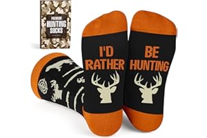 VICRAZY Hunting Gifts for Men - Deer & Duck Hunting Accessories - Christmas Gifts, Stocking Stuffers For Men - hunting Socks