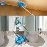 TDBS Telescopic Shower Mop with 5 Refill Pads - Bathroom Cleaner view 9