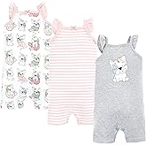 Hudson Baby Unisex Cotton Rompers