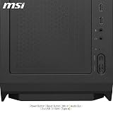 MSI MAG FORGE 330R AIRFLOW Mid Tower Case Black 3x120 Front 3x120 Top view 6