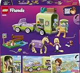 LEGO Friends Horse & Baby Foal Trailer 42695 Playset with 4 Figures view 10