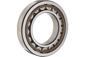 SKF NU 2212 ECP Cylindrical Roller Bearing, Straight Bore, Removable Inner Ring, High Capacity, Polyamide/Nylon Cage, Metric, Normal Clearance, 60mm Bore, 110mm OD, 28mm Width