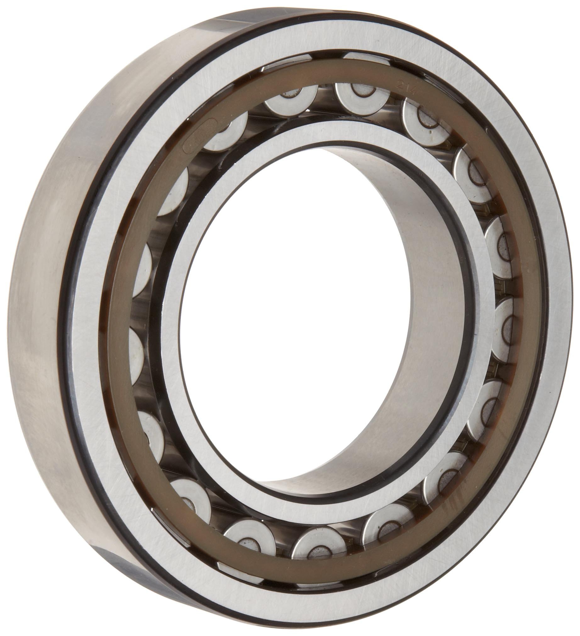 SKF Cylindrical Radial Roller Bearing, 35 ID, Bearing steel