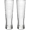 Budweiser 2-Pack Dream Beer Glass, 16oz