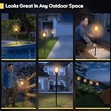 Everbeam P1 Solar Torch Light 96 LED Outdoor Flame 2 Pack IP65 - Waterproof view 3