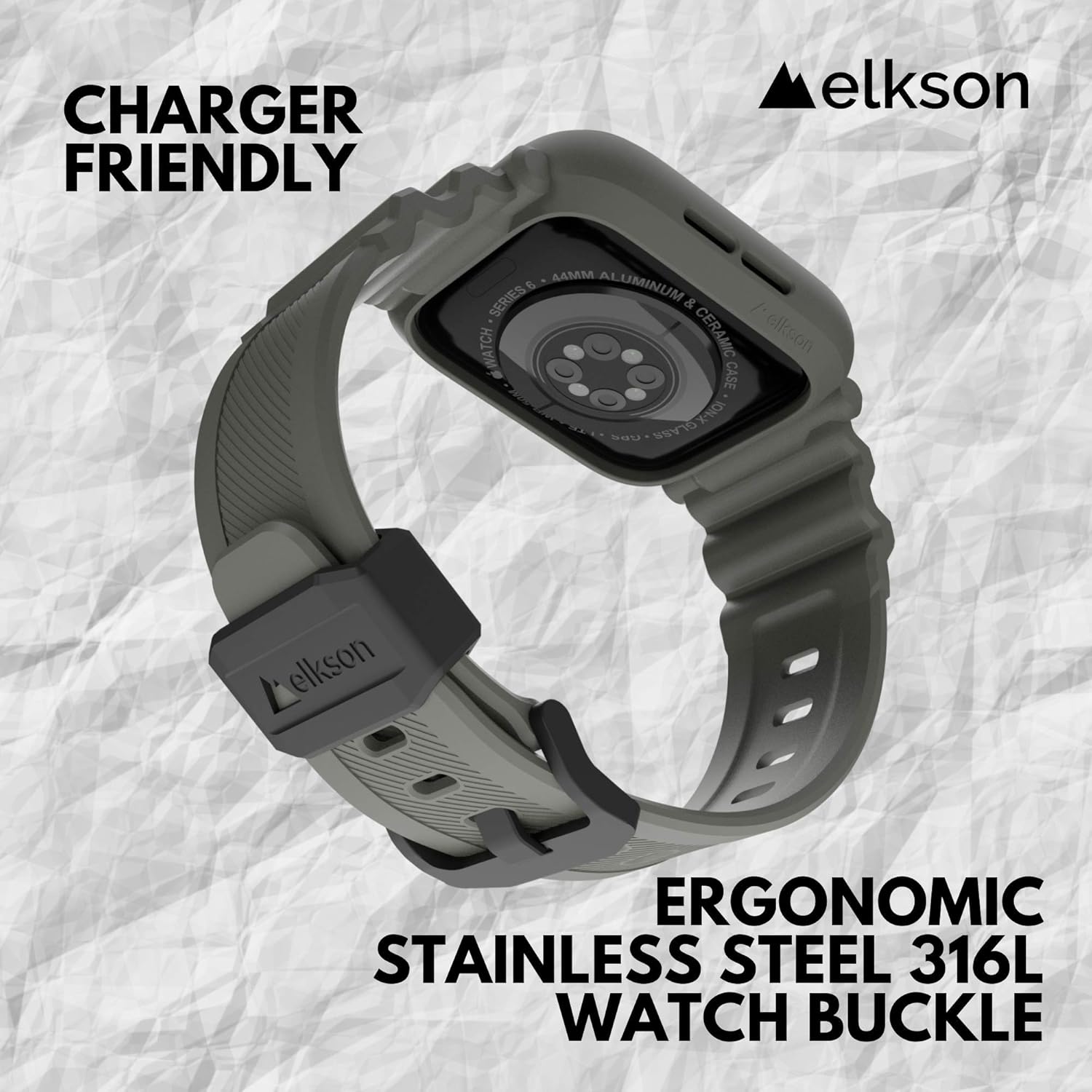 Made for Apple Watch Band 45mm 44mm Bumper Case - Image 5