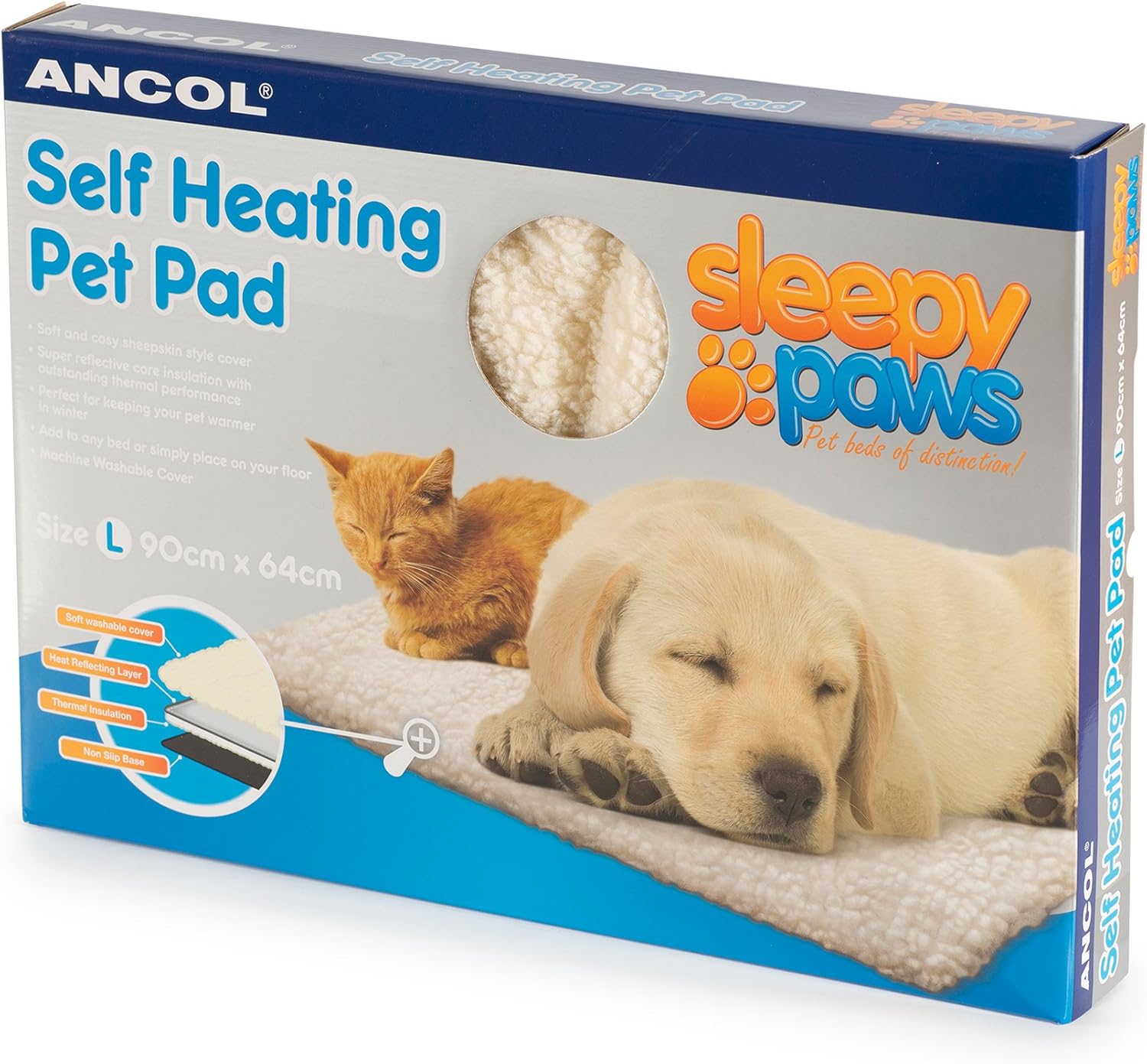 heat reflective dog bed
