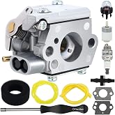 Powtol Carburetor for Bolens BL410 Tiller BL100 BL150 BL250 Trimmer Parts | OEM-grade replacement carb, factory-pre, fits WT-827, 753-04338, 753-05133, 753-04333, 791-182875, 791-182062, 791-182535