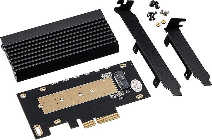 Amazon アイネックス ヒートシンク搭載 M 2 Ssd 変換pcieカード Aif 08 Ainex インターフェースカード 通販