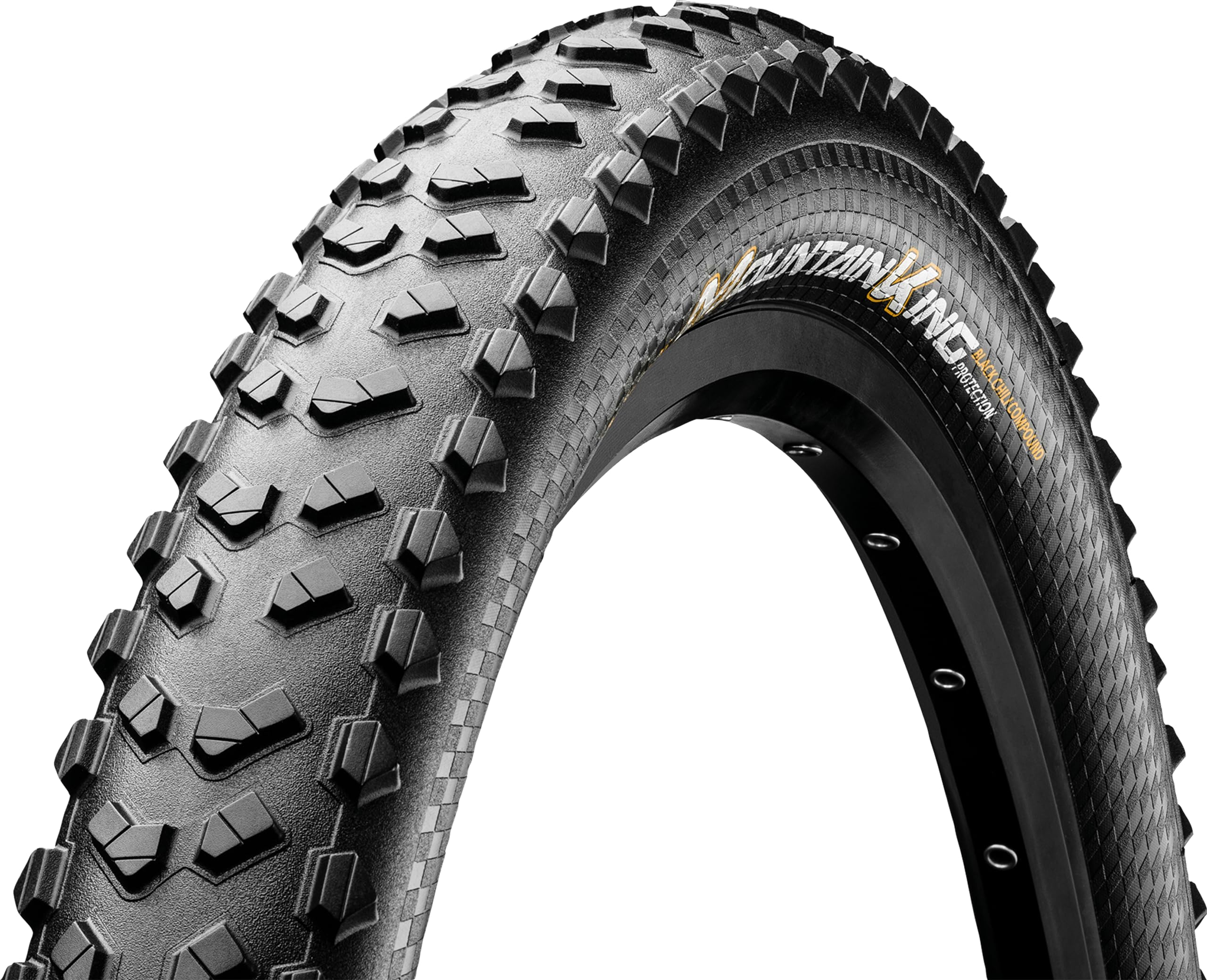 Continental Unisex Adulto Mountain King, Nero, 26 x 2.4
