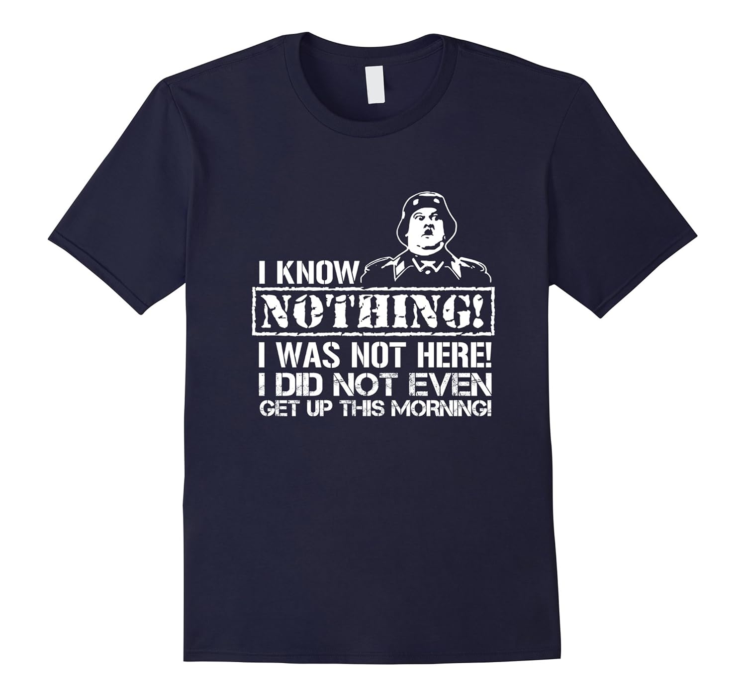 Hogans Heroes shirt : i didnt even get up this morning-Art – Artvinatee