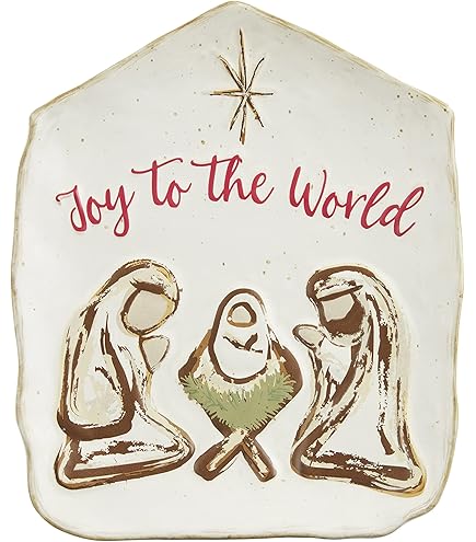 Mud Pie Circa Ensemble De Pépites Avec Plateau 30,5 X 30,5 Cm