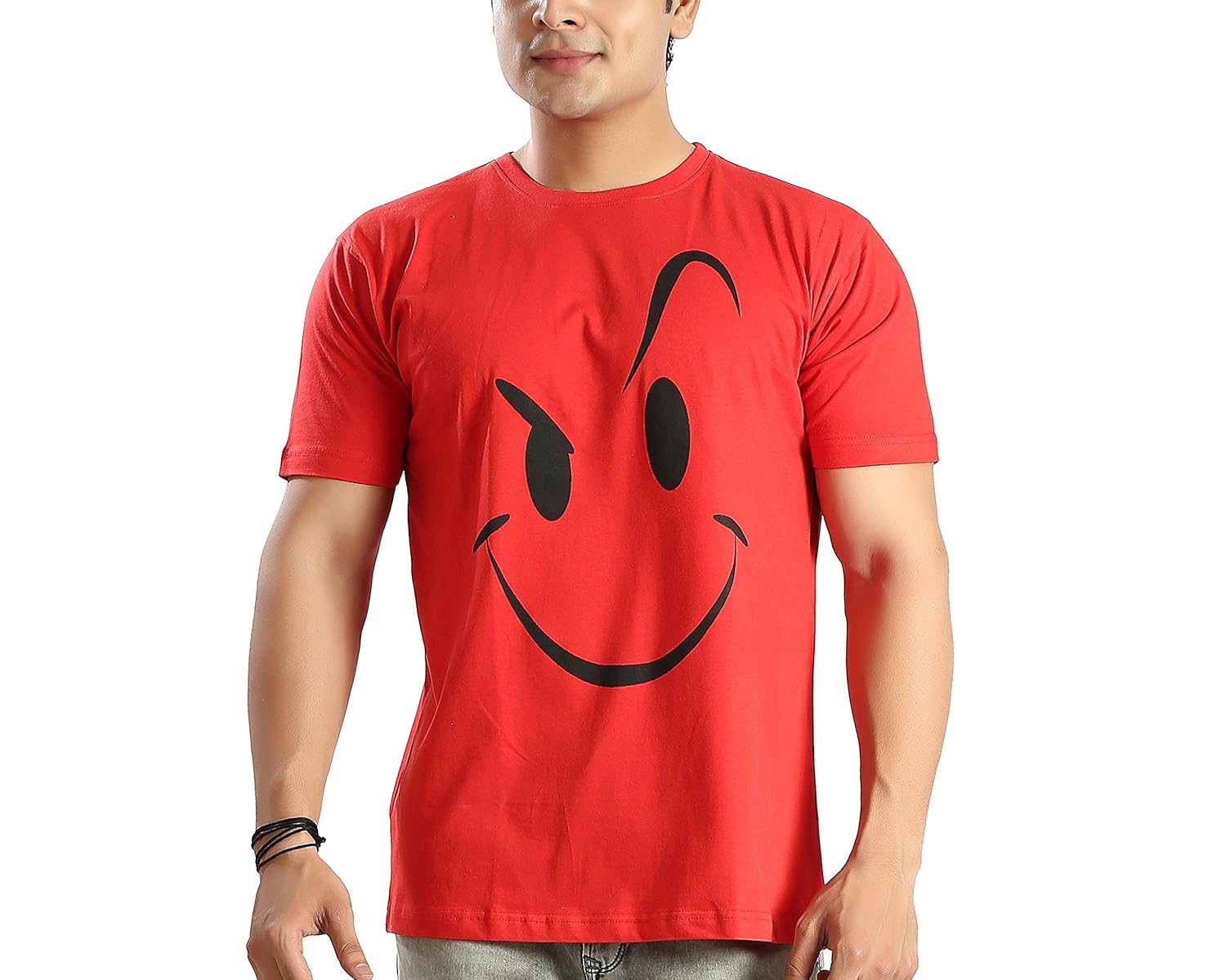 particle slim fit mens tshirt 100% cotton - t shirt round neck - tshirt in color (sizes s m l xl xxl 15htssdred)