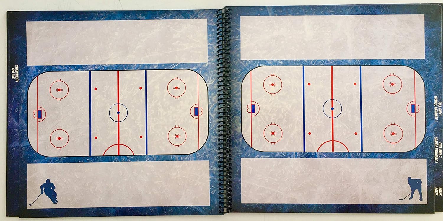 Plan2Play - Hockey A Dry Erase Book for Coaches : Sports & Outdoors