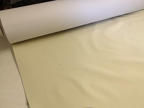 Top Quality 3 Pass Blackout Curtain Lining Fabric Ivory Cream