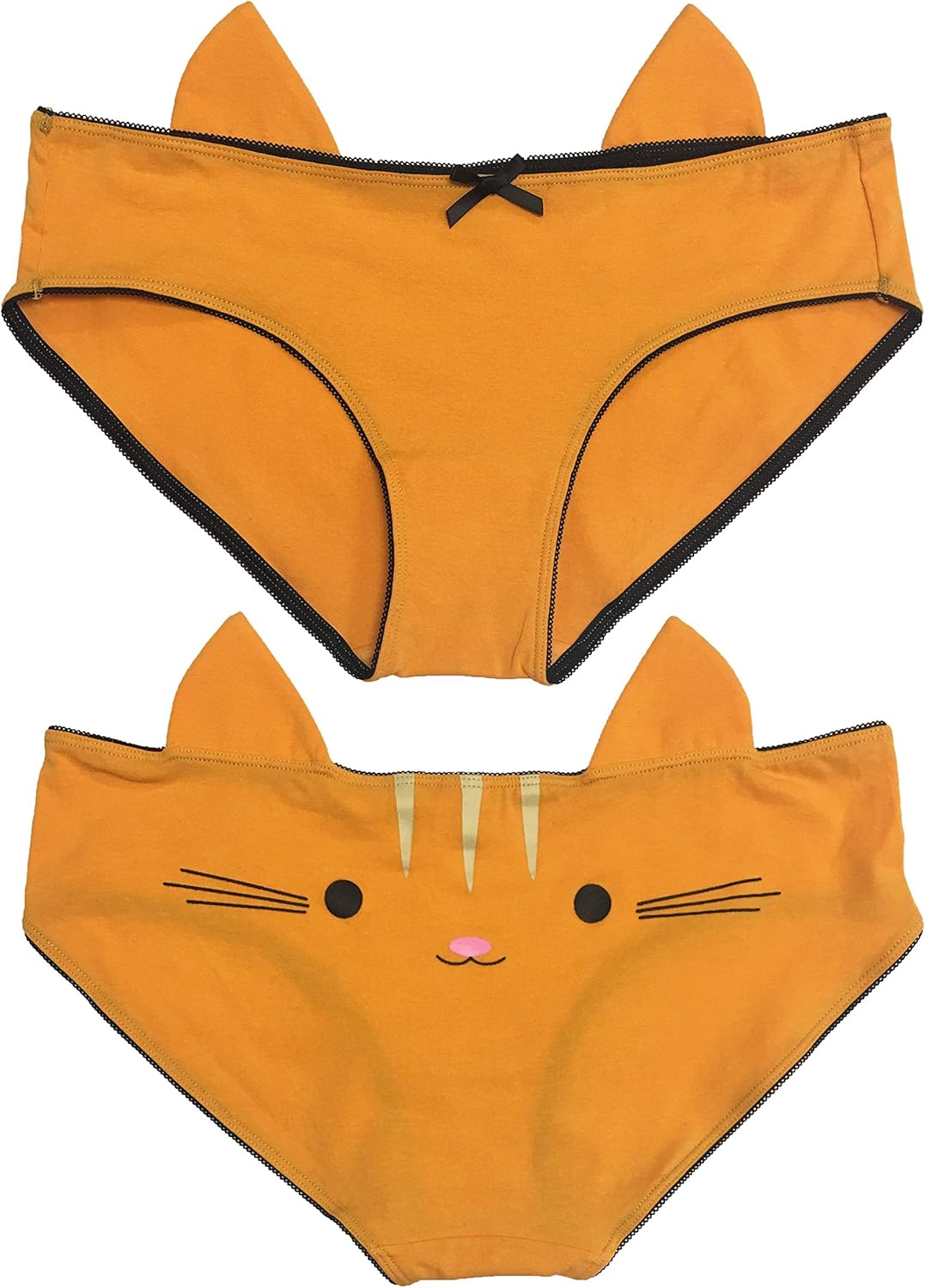 MJC Women's Novelty Character Hipster Panty Underwear Orange L