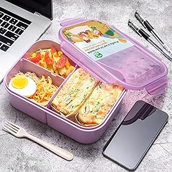 MISS BIG® Bento Box,Bento Box Adult,Lunch Box,Leak
