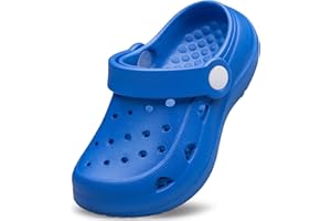 vibdiv Boys Girls Clogs Kids Garden Shoes Unisex Child Cartoon Slides Sandals Beach Slipper Indoor Outdoor(Toddler/Little Kids/Big Kids)