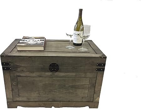 Amazon Com Styled Shopping Newport Large Wood Storage Trunk