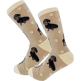 E&S Imports Pet Lover Socks - Fun Novelty Socks - All Season - One Size Fits Most - for Women and Men – Dog Gifts (Dachshund)