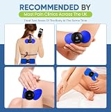 Med-Fit 4 Channel Wireless TENS EMS Machine for Pain Relief & Relaxation view 6