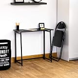 Harbour Housewares Black Padded Folding Chairs Pack of 2 view 6