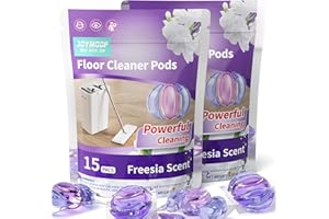 JOYMOOP Floor Cleaner for Mopping, 30 PCS Mopping Solution, Hardwood Floor Cleaner, Works Perfectly with Mop Bucket