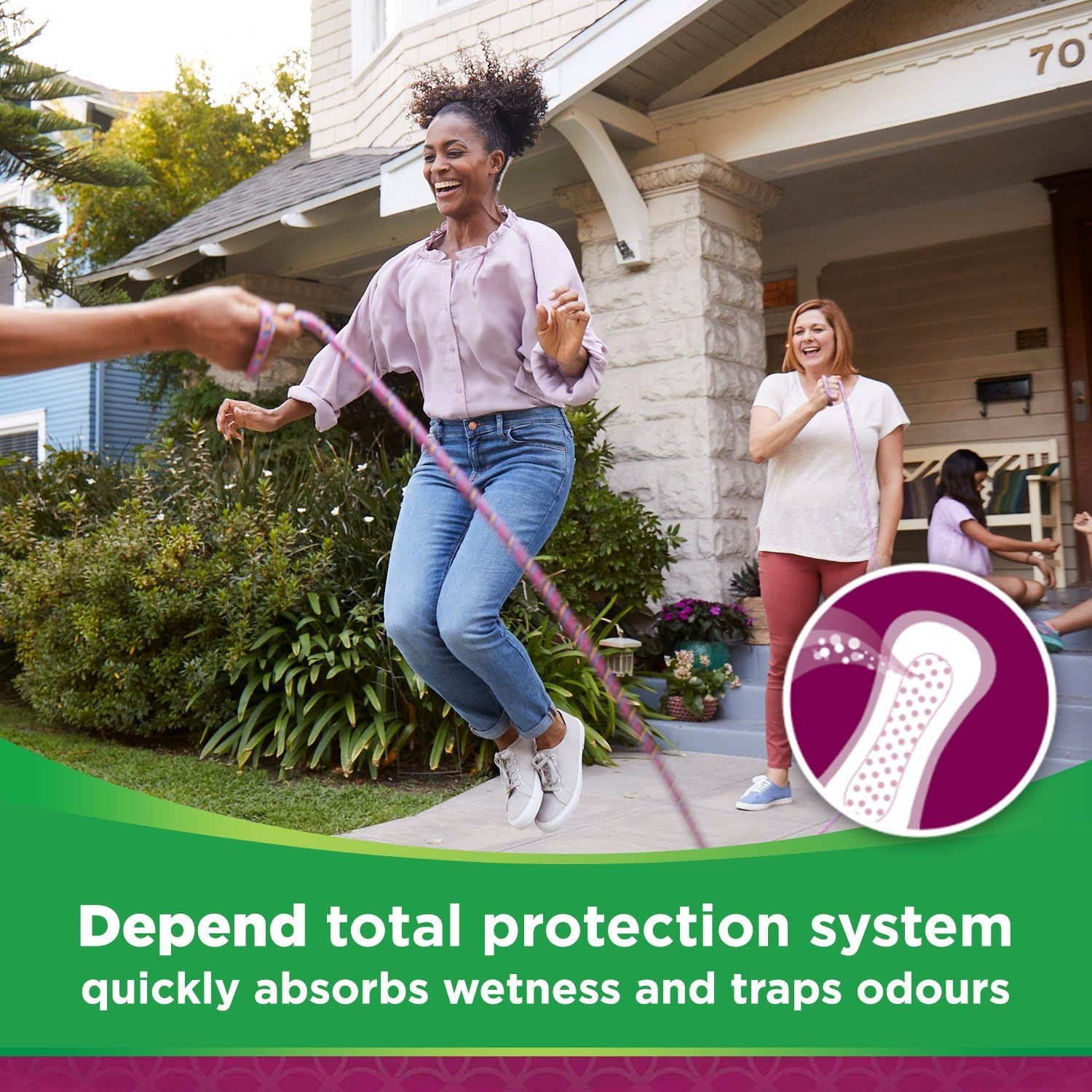 Depend Maximum Overnight, Incontinence Pads for Women - 36 Pads, White, 36 Count (Pack of 1) - Image 5