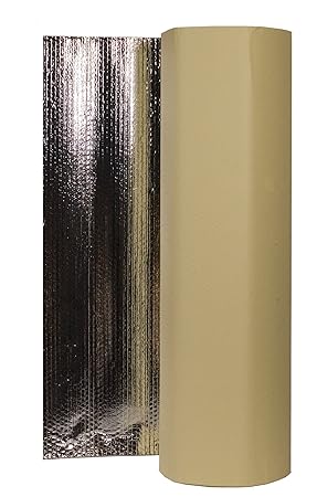 1,05 m Breit Solar Bay Selbstklebend Thermal Strahlende Blase Isolierung, ideal für wohnwagen, caravan, garage, Glashaus - 15