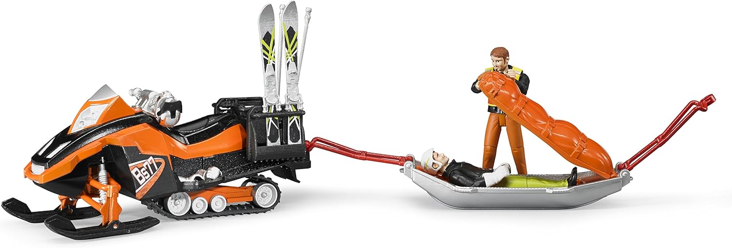 bruder snowmobile