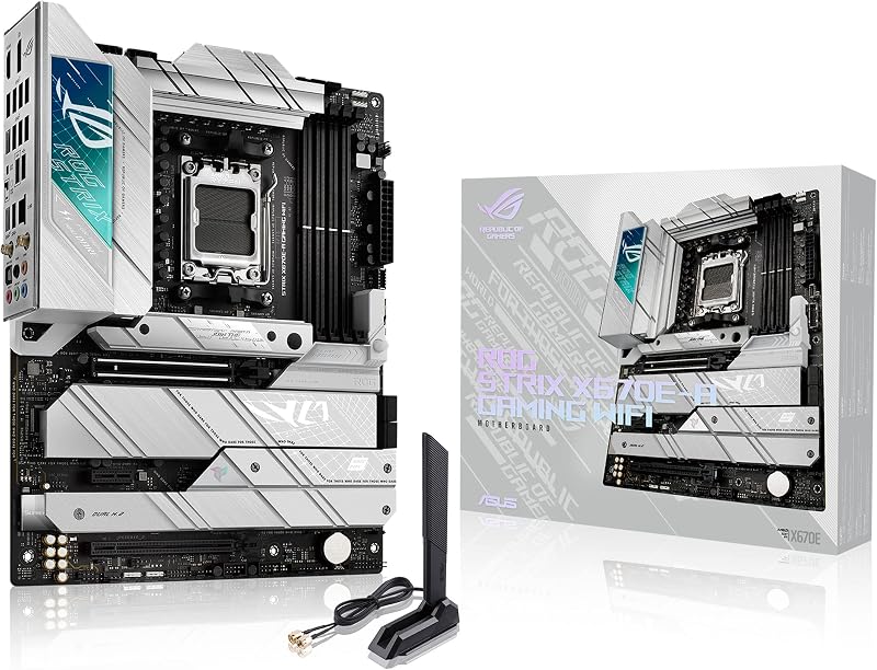 ASUS ROG Strix X670E-A Gaming WiFi Motherboard AM5 Ryzen 7000 PCIe 5.0 DDR5