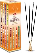 HEM Aroma Collection Incense Sticks 25 Scents 200 Sticks Hand Rolled India