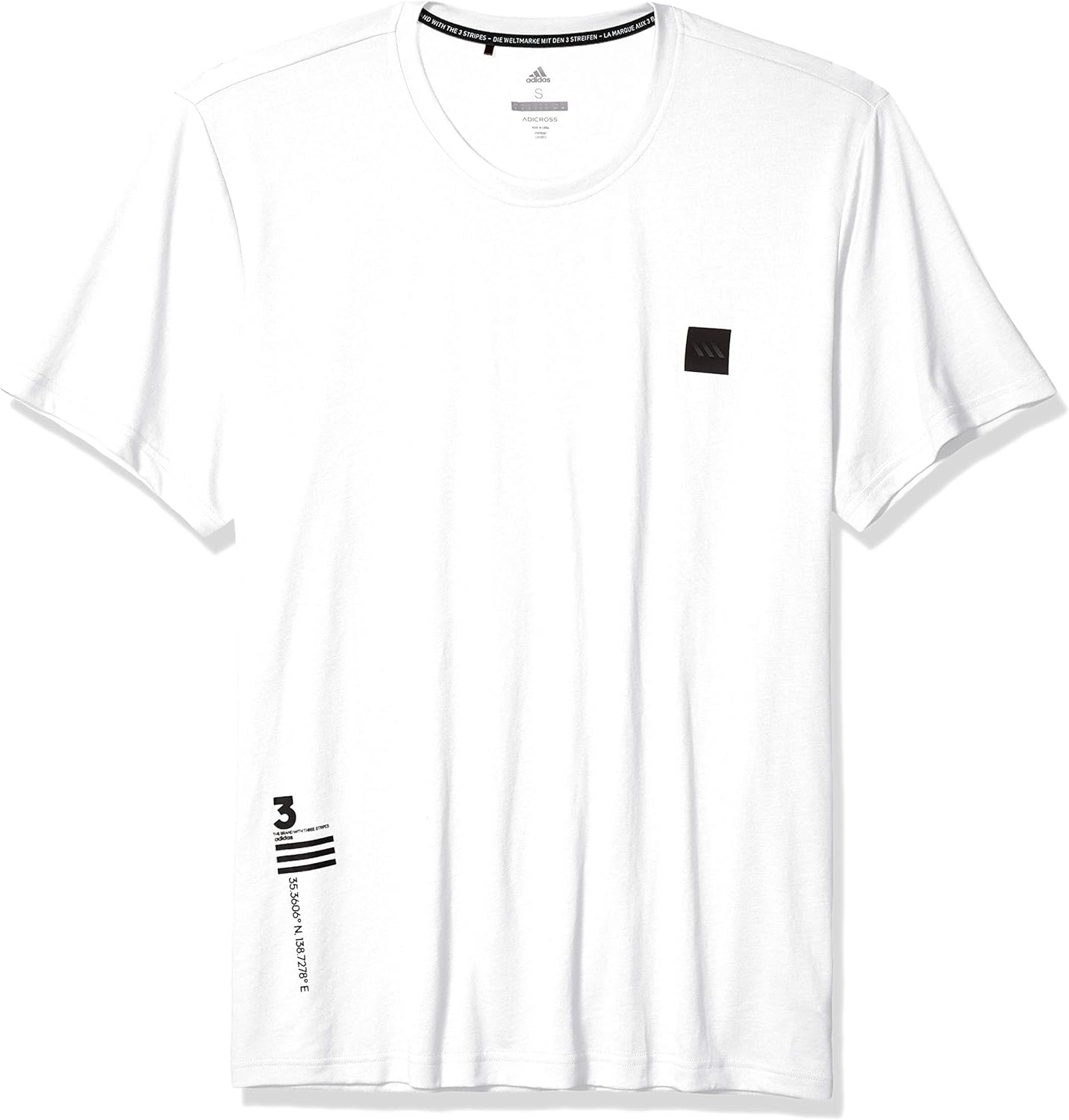 adidas Men's Adicross Graphic Tee Short Sleeve: Amazon.co.uk: Clothing