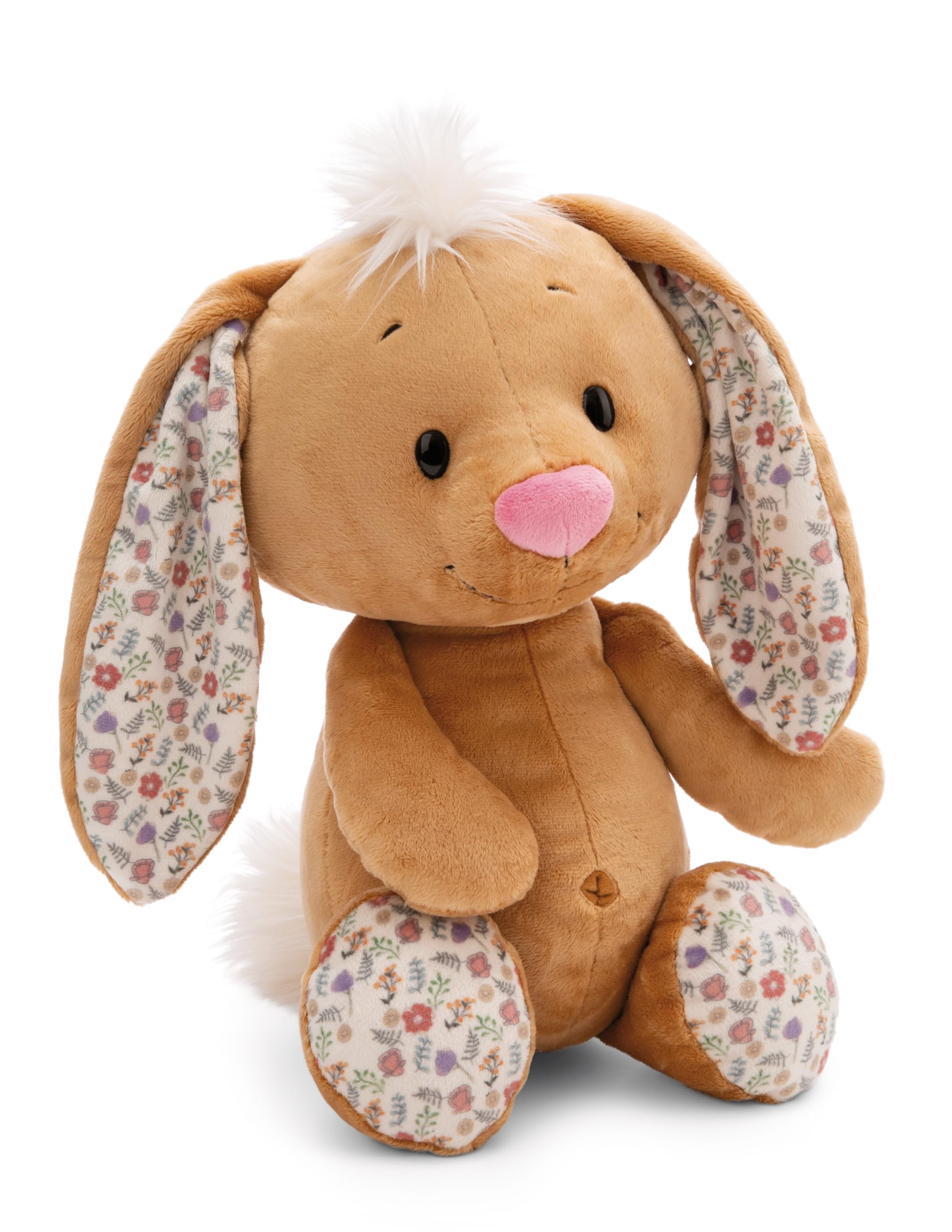 NICI Kuscheltier Hase 50cm beige - Stofftier aus weichem Plüsch, niedliches Plüschtier zum Kuscheln und Spielen, für Kinder & Erwachsene, tolle Geschenkidee - 61456