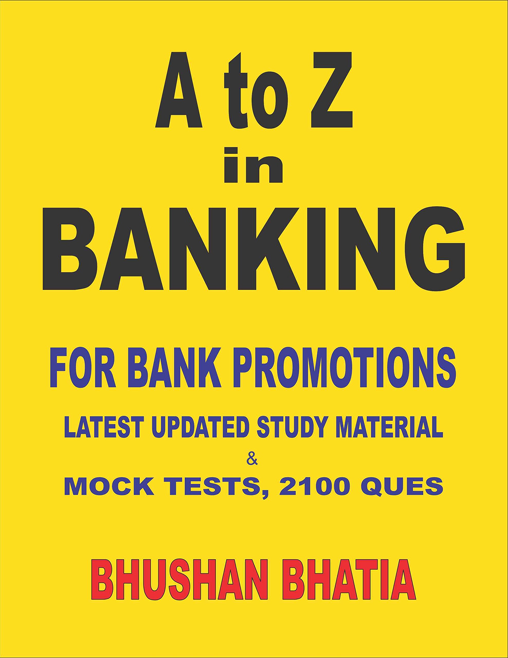 Amazon In Buy A To Z In Banking Book Online At Low Prices In