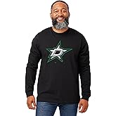 FOCO NHL Mens NHL Primary Team Logo Black Long Sleeve T-Shirt