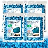 Garifon 20lbs Bean Bag Filler, Pillow Filler Stuffing, Bean Bag Filling, Shredded Memory Foam Filling, Punching Bag Filler, Foam Refill for Pouf/Ottoman Stuffing/Boxing Bag, Added Gel Particles