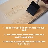 Furniture Clinic Pre-Stain Wood Conditioner Water-Based 250ml Indoor Outdoor view 3