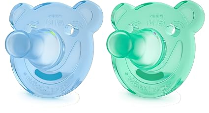 Philips Avent Soothie ab 3 Monate SCF194/04, Doppelpack, Jungen, grün/blau