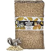 Wildlife Elements Peanut Party Unprocessed, Raw in-Shell Peanuts Wildlife Animal Food, 25lb - Rich in Protein, Healthy Fats, and Essential Nutrients for Birds, Squirrels and Waterfowl