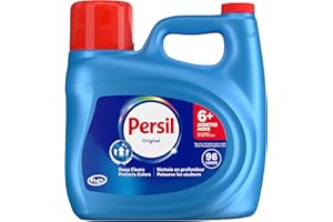 Persil Original Everyday Clean Liquid Laundry Detergent, Deep Cleans, Protects Colours, 6+ Months of Clean, 3.72L, 96 Wash Lo
